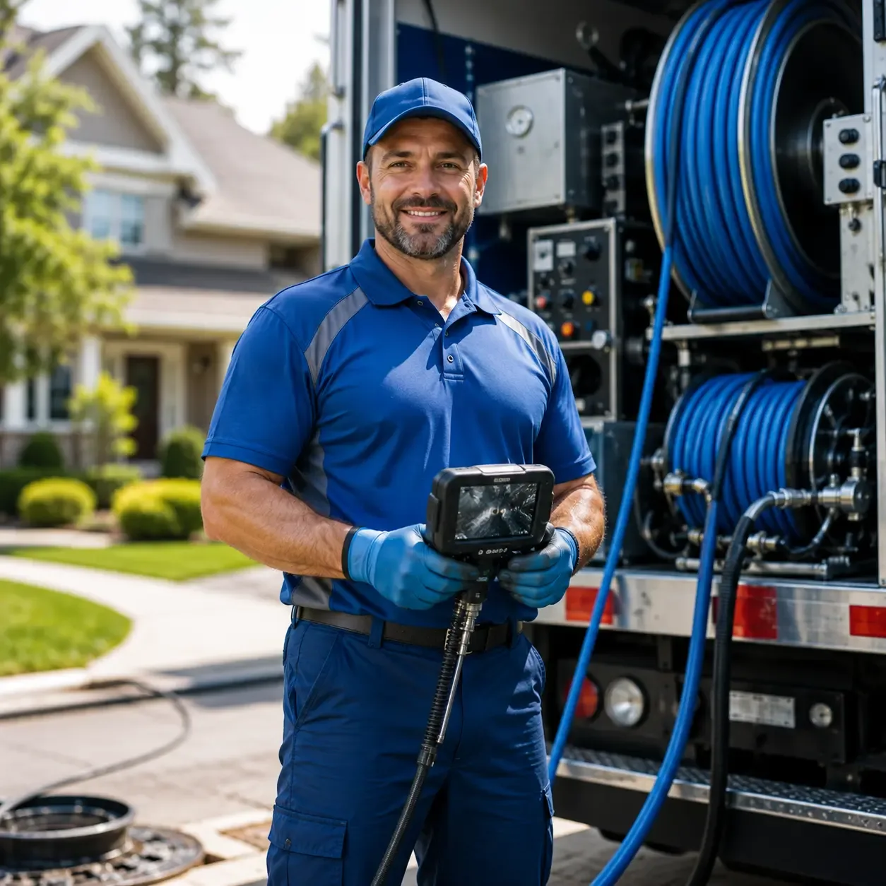 Local outdoor drain cleaning specialists in Woodlake, TX